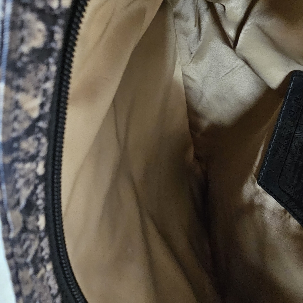 Coach Getaway Snakeskin Print File/Crossbody Bag - Picture 8 of 14